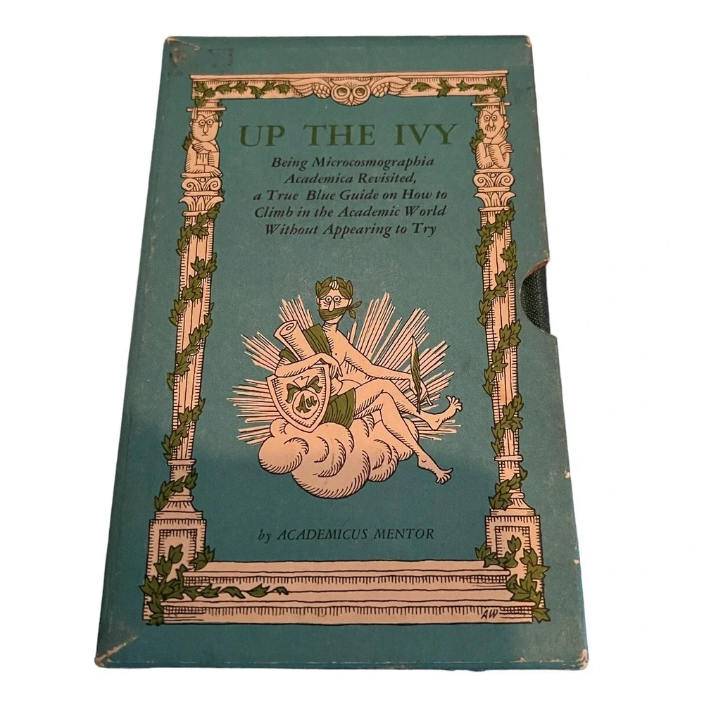 Academicus Mentor UP THE IVY Hawthorn Books 1966 1st Edition
